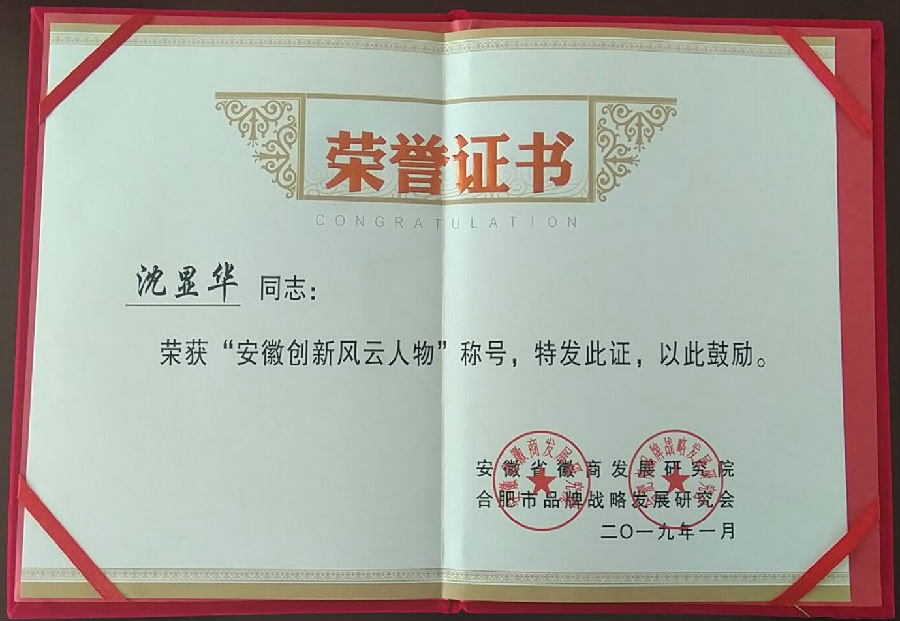 安徽創(chuàng)新風云人物